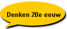 Denken 20e eeuw