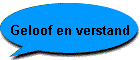 Geloof en verstand