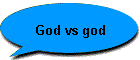 God vs god